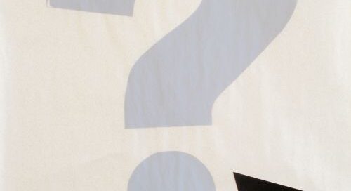 Untitled (Question Mark) by Carmelle Safdie