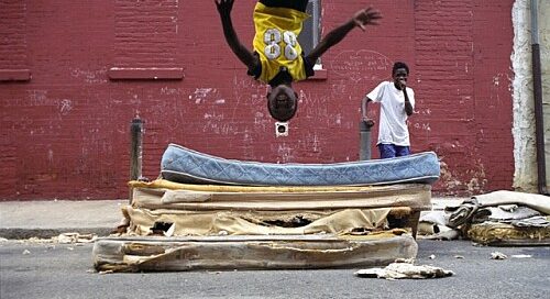 Mattress Flip by Zoe Strauss