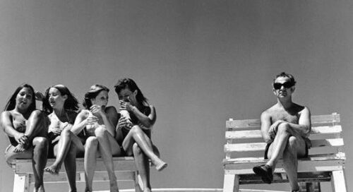 Lifeguard’s Dream, Jones Beach, 1972 by Joseph Szabo